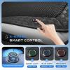 image:imageCoverado Cooling Car Seat Cushion 12V24V Ventilated Seat Pad with 8 Turbo Fans 3Speed Adjustable Dual Blowing amp Suction Cooling Cushion Universal Fit for Car SUV Truck Van All Vehicles BlackBlack