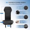 image:imageCoverado Cooling Car Seat Cushion 12V24V Ventilated Seat Pad with 8 Turbo Fans 3Speed Adjustable Dual Blowing amp Suction Cooling Cushion Universal Fit for Car SUV Truck Van All Vehicles BlackBlack