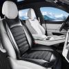 image:imageCoverado Cooling Car Seat Cover 12V24V Ventilated Seat Cover with 2 Fans amp USB Ports Carbon Fiber amp Woven Mesh Fabric Cooling Seat Cushion with 3 Speed Universal Seat Cover Fit Most Vehicles Gray