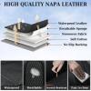 image:imageCoverado Tundra Seat Covers Full Set Leatherette Seat Covers Fit for Toyota Tundra 20072013 2022 2023 Waterproof Car Seat Cover Seat Protector Cushion for Car Truck AccessoriesBlueRed Line