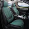 image:imageCoverado Car Seat Covers Full Set Black Seat Covers Waterproof Faux Leather Car Seat Cover Luxury Car Seat Cover Automotive Seat Covers 5 Seats Car Seat Protector Universal Fit Most CarsFabricGreen