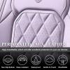 image:imageCoverado Car Seat Covers Full Set Black Seat Covers Waterproof Faux Leather Car Seat Cover Luxury Car Seat Cover Automotive Seat Covers 5 Seats Car Seat Protector Universal Fit Most CarsAPurple