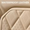 image:imageCoverado Car Seat Covers Full Set Black Seat Covers Waterproof Faux Leather Car Seat Cover Luxury Car Seat Cover Automotive Seat Covers 5 Seats Car Seat Protector Universal Fit Most CarsABeige