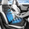 image:imageCoverado Ventilated Cooling Car Seat Cushion 12V24V Dual Blowing amp Suction with 8 Turbo Fans 3Speed Adjustable Summer Cooling Pad Universal for Cars SUV Truck Van  Black