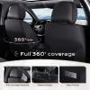 image:imageCoverado Car Seat Covers with Lumbar Support Front Covers for Cars Universal Automotive Seat Cover Waterproof Leather Car Seat Cushion Interior Seat Protectors for Most CarsBlackBlue