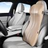 image:imageCoverado Car Seat Cushion and Lumbar Support Headrest Pillow One Piece Ergonomic Memory Foam Car Neck Pillow amp Back Support Soft Leather Breathable Driving Seat Cushion Sciatica Pain Relief BlackBeige