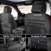 image:imageCoverado Front Seat Covers Waterproof Oxford Seat Protector for Car Seat Cushions for Kids amp Dogs Compatible with 20152026 Ford F150 amp 20172026 Ford F250 F350 F450 Green 2PCSBlack