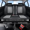 image:imageCoverado Waterproof Nappa Leather Car Seat Covers Automotive Seat CoversFront Car Seat Cushion amp Car Seat Protector Black Seat Covers Universal Fit for Most Cars SUVs TrucksBlackGray