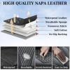 image:imageCoverado Waterproof Nappa Leather Car Seat Covers Automotive Seat CoversFront Car Seat Cushion amp Car Seat Protector Black Seat Covers Universal Fit for Most Cars SUVs TrucksBlackN