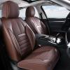 image:imageCoverado Waterproof Nappa Leather Car Seat Covers Automotive Seat CoversFront Car Seat Cushion amp Car Seat Protector Black Seat Covers Universal Fit for Most Cars SUVs Truckscoffee