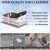 image:imageCoverado Waterproof Nappa Leather Car Seat Covers Automotive Seat CoversFront Car Seat Cushion amp Car Seat Protector Black Seat Covers Universal Fit for Most Cars SUVs TrucksGrayA