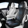 image:imageCoverado Car Seat Cushion and Lumbar Support Headrest Pillow One Piece Ergonomic Memory Foam Car Neck Pillow amp Back Support Soft Leather Breathable Driving Seat Cushion Sciatica Pain Relief BlackBlack