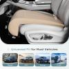 image:imageCoverado Car Seat Leg Extension Support Cushion Waterproof Leather Leg Extender Cushion for Car Seats Universal Car Seat Extender Cushions Leg Support Fit for Most Car SUV Truck GrayBeige01