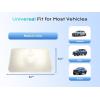 image:image2026 Upgrade Coverado Sunshade for Car Windshield UPF80 FullSize TrucksSUVs Windshield Sun Shade Blocks Heat amp UV Rays Thickened Vinyl Coating Keep Cool and Protect Interior Foldable L 61x34Medium57L x 32W