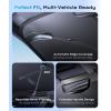 image:image2026 Upgrade Coverado Windshield Sun Shade UPF80 Sunshade for Car Windshield Blocks Heat amp UV Rays Thickened Vinyl Coating Keep Cool Protect Interior M 57x32 for SedansSUVsMedium57 x 32