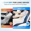 image:imageCoverado Cooling Car Seat Cover 12V24V Ventilated Front Seat Cushion for Car 3Speed Temperature Adjustable Seat Cover for Summer Driving Seat Universal Fit for Car SUV Truck VanBlack1