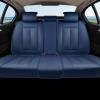 image:imageCoverado Rear Seat Covers for Cars Blue Back Seat Cover for Dogs Faux Leather Car Seat Covers Backseat Car Seat Cushion 3Pieces Waterproof Universal Seat Covers for Cars Fit for Most Sedans SUV