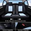 image:imageCoverado Automotive Seat Covers Car Seat Covers Front Seats Nappa Leather Black Orange Car Seat Cover Waterproof Seat Cushion 2 Pack Front Seat Covers Driver Seat Protector Fit for Most Cars SUVPatchworkBlackBlue