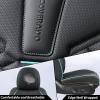 image:imageCoverado Automotive Seat Covers Car Seat Covers Front Seats Nappa Leather Black Orange Car Seat Cover Waterproof Seat Cushion 2 Pack Front Seat Covers Driver Seat Protector Fit for Most Cars SUVBlackBlue