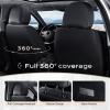 image:imageCoverado Seat Covers Car Seat Covers Full Set Leather Seat Covers for Cars Car Seat Protector Black Car Seat Covers Front Seats and Back Seats Universal Fit for Most Cars GrayBlackCamo