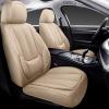 image:imageCoverado Seat Covers Car Seat Covers Full Set Leather Seat Covers for Cars Car Seat Protector Black Car Seat Covers Front Seats and Back Seats Universal Fit for Most Cars GrayBeige