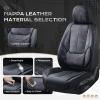 image:imageCoverado Seat Covers Car Seat Covers Full Set Leather Seat Covers for Cars Car Seat Protector Black Car Seat Covers Front Seats and Back Seats Universal Fit for Most Cars GrayBlackCamo