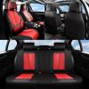 image:imageCoverado Seat Covers Car Seat Covers Full Set Leather Seat Covers for Cars Car Seat Protector Black Car Seat Covers Front Seats and Back Seats Universal Fit for Most Cars GrayBlackRedPillow