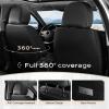 image:imageCoverado Seat Covers Car Seat Covers Full Set Leather Seat Covers for Cars Car Seat Protector Black Car Seat Covers Front Seats and Back Seats Universal Fit for Most Cars GrayBlackblue