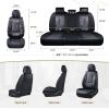 image:imageCoverado Seat Covers Car Seat Covers Full Set Leather Seat Covers for Cars Car Seat Protector Black Car Seat Covers Front Seats and Back Seats Universal Fit for Most Cars GrayBlackCamo