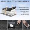 image:imageCoverado Seat Covers Car Seat Covers Full Set Leather Seat Covers for Cars Car Seat Protector Black Car Seat Covers Front Seats and Back Seats Universal Fit for Most Cars GrayBlackPillow