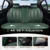 image:imageCoverado Seat Covers Car Seat Covers Full Set Leather Seat Covers for Cars Car Seat Protector Black Car Seat Covers Front Seats and Back Seats Universal Fit for Most Cars GrayGreen