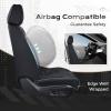 image:imageCoverado Seat Covers Car Seat Covers Full Set Leather Seat Covers for Cars Car Seat Protector Black Car Seat Covers Front Seats and Back Seats Universal Fit for Most Cars GrayBlackCamo