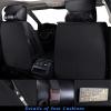 image:imageCoverado Seat Covers Car Seat Covers Full Set Leather Seat Covers for Cars Car Seat Protector Black Car Seat Covers Front Seats and Back Seats Universal Fit for Most Cars GrayPureGray