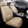image:imageCoverado Seat Covers Car Seat Covers Full Set Leather Seat Covers for Cars Car Seat Protector Black Car Seat Covers Front Seats and Back Seats Universal Fit for Most Cars GrayABeige