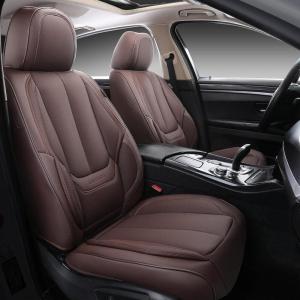 image:imageCoverado Seat Covers Car Seat Covers Full Set Leather Seat Covers for Cars Car Seat Protector Black Car Seat Covers Front Seats and Back Seats Universal Fit for Most Cars GrayBrown