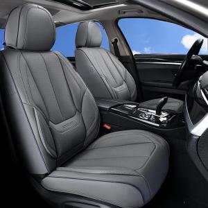 image:imageCoverado Seat Covers Car Seat Covers Full Set Leather Seat Covers for Cars Car Seat Protector Black Car Seat Covers Front Seats and Back Seats Universal Fit for Most Cars GrayGray
