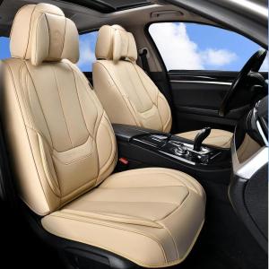 image:imageCoverado Seat Covers Car Seat Covers Full Set Leather Seat Covers for Cars Car Seat Protector Black Car Seat Covers Front Seats and Back Seats Universal Fit for Most Cars GrayABeigePillow