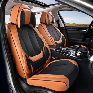 image:imageCoverado Seat Covers Car Seat Covers Full Set Leather Seat Covers for Cars Car Seat Protector Black Car Seat Covers Front Seats and Back Seats Universal Fit for Most Cars GrayBlackBrownPillow