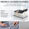 image:imageCoverado Car Seat Covers Compatible with Dodge Ram 20022026 1500 2500 3500 Pickup Limited Laramie Big Horn Waterproof Leather Seat Protectors Fit for Dodge Ram Crew Cabamp Quad CabFront CoffeeGrayFrontPair