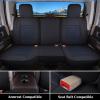 image:imageCoverado Car Seat Covers Compatible with Dodge Ram 20022026 1500 2500 3500 Pickup Limited Laramie Big Horn Waterproof Leather Seat Protectors Fit for Dodge Ram Crew Cabamp Quad CabFront CoffeeBlue curved back
