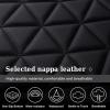 image:imageCoverado Car Seat Covers Compatible with Dodge Ram 20022026 1500 2500 3500 Pickup Limited Laramie Big Horn Waterproof Leather Seat Protectors Fit for Dodge Ram Crew Cabamp Quad CabFront CoffeeBlack flat back