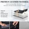 image:imageCoverado Car Seat Covers Compatible with Dodge Ram 20022026 1500 2500 3500 Pickup Limited Laramie Big Horn Waterproof Leather Seat Protectors Fit for Dodge Ram Crew Cabamp Quad CabFront CoffeeBlack flat back