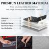 image:imageCoverado Car Seat Covers Compatible with Dodge Ram 20022026 1500 2500 3500 Pickup Limited Laramie Big Horn Waterproof Leather Seat Protectors Fit for Dodge Ram Crew Cabamp Quad CabFront CoffeeRed curved back