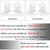 image:imageCoverado Car Seat Covers Compatible with Dodge Ram 20022026 1500 2500 3500 Pickup Limited Laramie Big Horn Waterproof Leather Seat Protectors Fit for Dodge Ram Crew Cabamp Quad CabFront CoffeeCoffee curved back