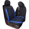 image:imageCoverado Car Seat Covers Compatible with Dodge Ram 20022026 1500 2500 3500 Pickup Limited Laramie Big Horn Waterproof Leather Seat Protectors Fit for Dodge Ram Crew Cabamp Quad CabFront CoffeeBlue
