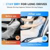 image:imageCoverado Cooling Car Seat Cover 12V24V Ventilated Front Seat Cushion for Car 3Speed Temperature Adjustable Seat Cover for Summer Driving Seat Universal Fit for Car SUV Truck VanGray