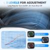 image:imageCoverado Cooling Car Seat Cover 12V24V Ventilated Front Seat Cushion for Car 3Speed Temperature Adjustable Seat Cover for Summer Driving Seat Universal Fit for Car SUV Truck VanBlack3