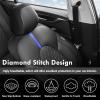 image:imageCoverado Leather Car Seat Covers Front Seats amp Carbon Fiber Waterproof and Durable All Weather Protector Universal Fit for SUV Pickup Truck Sedan Automotive Vehicle Interior BlackBlackBlue