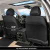 image:imageCoverado Leather Car Seat Covers Front Seats amp Carbon Fiber Waterproof and Durable All Weather Protector Universal Fit for SUV Pickup Truck Sedan Automotive Vehicle Interior BlackBlackBeige