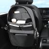 image:imageCoverado Backseat Car Organizer 2 Packs HeavyDuty Durable DualWay Use Car Back Seat Organizer Waterproof with Multi Pockets Zipper Closure Design Protect Valuables from Spills Keeps Car Tidy1 PackNew